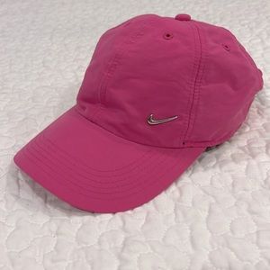 Nike metal swoosh hat